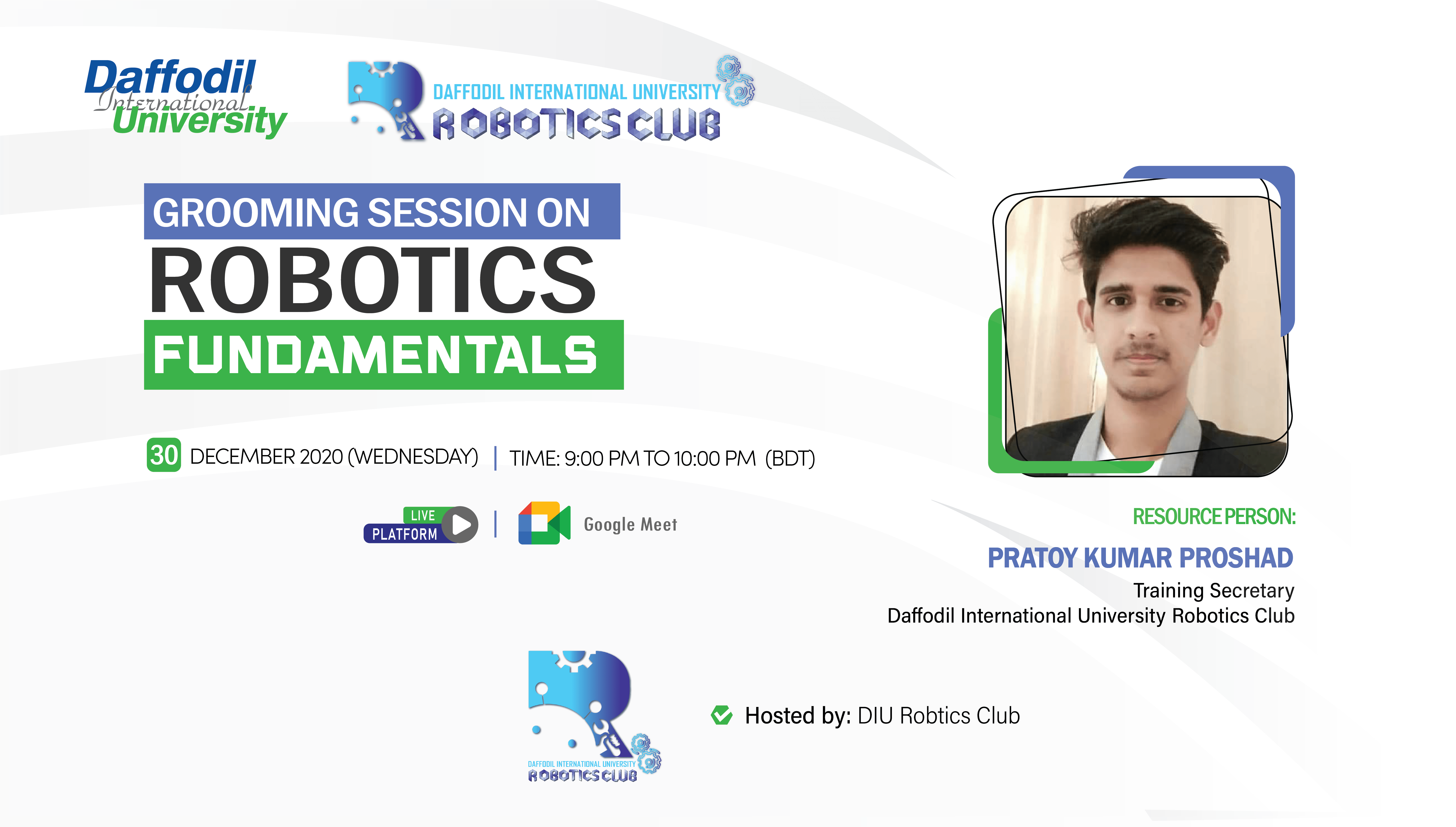 Grooming Sessions On Robotics...